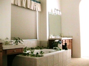 The master bath